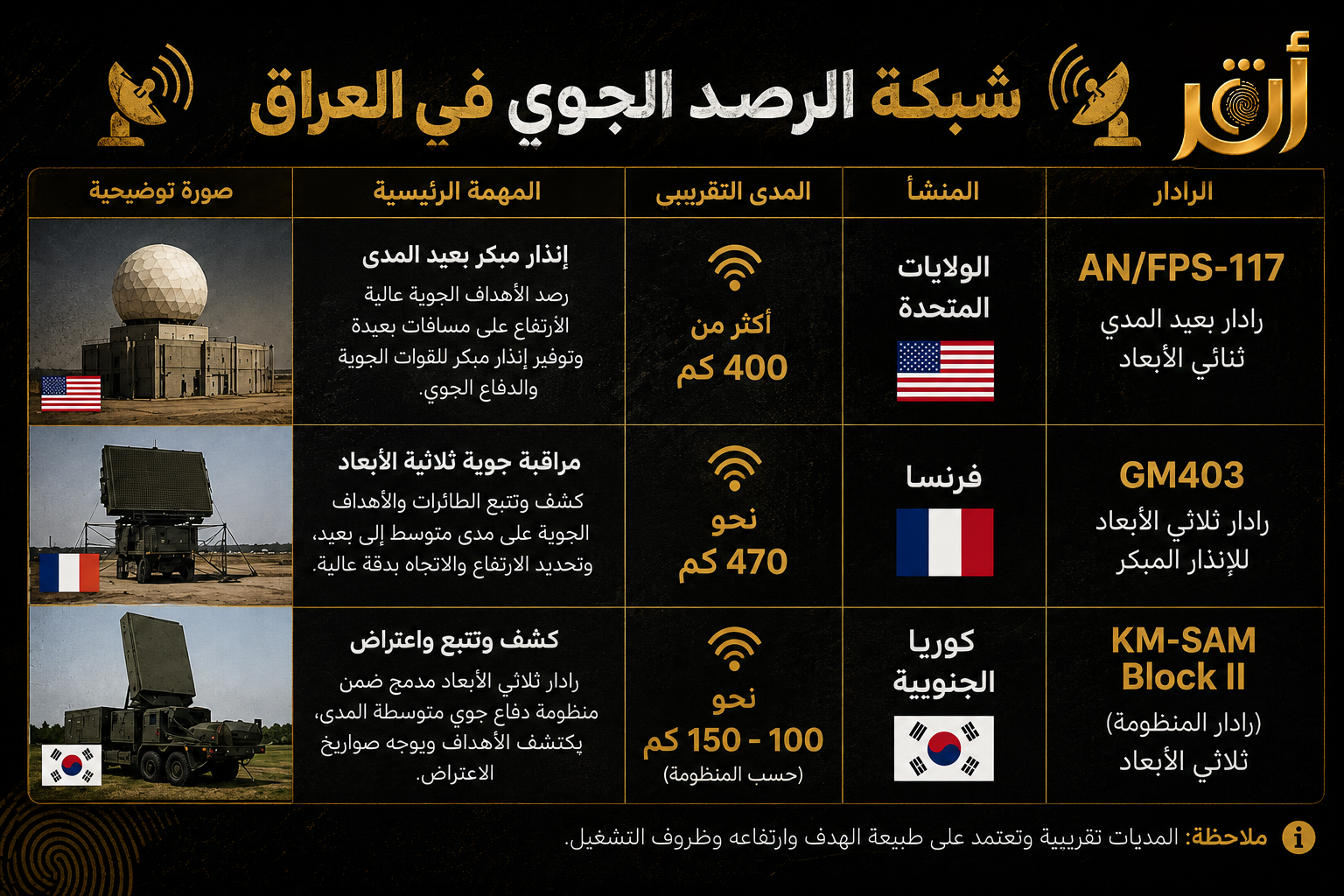 الرادارات... هل ترى السماء العراقية؟