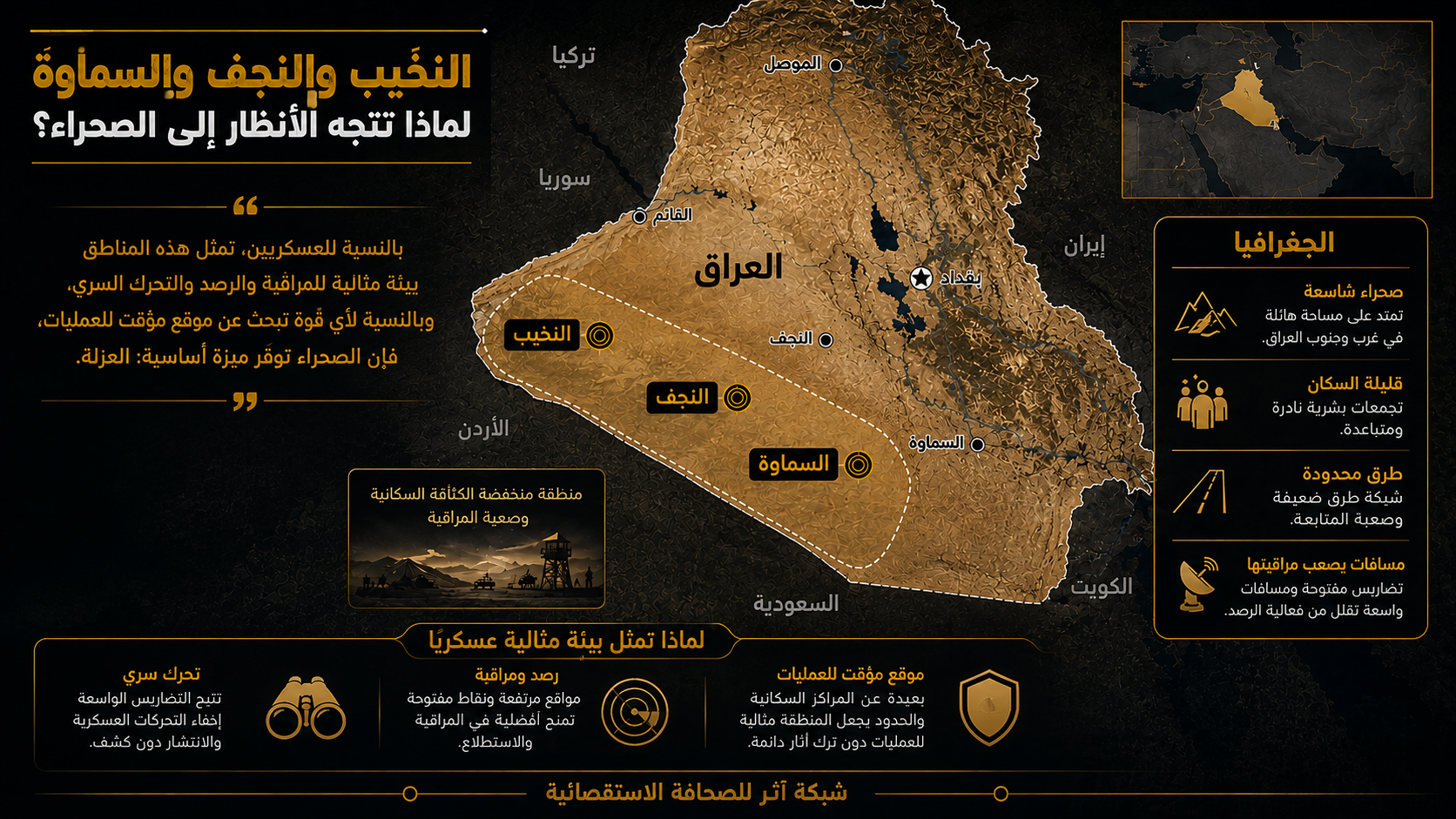 صحراء العراق... الجغرافيا المنسية