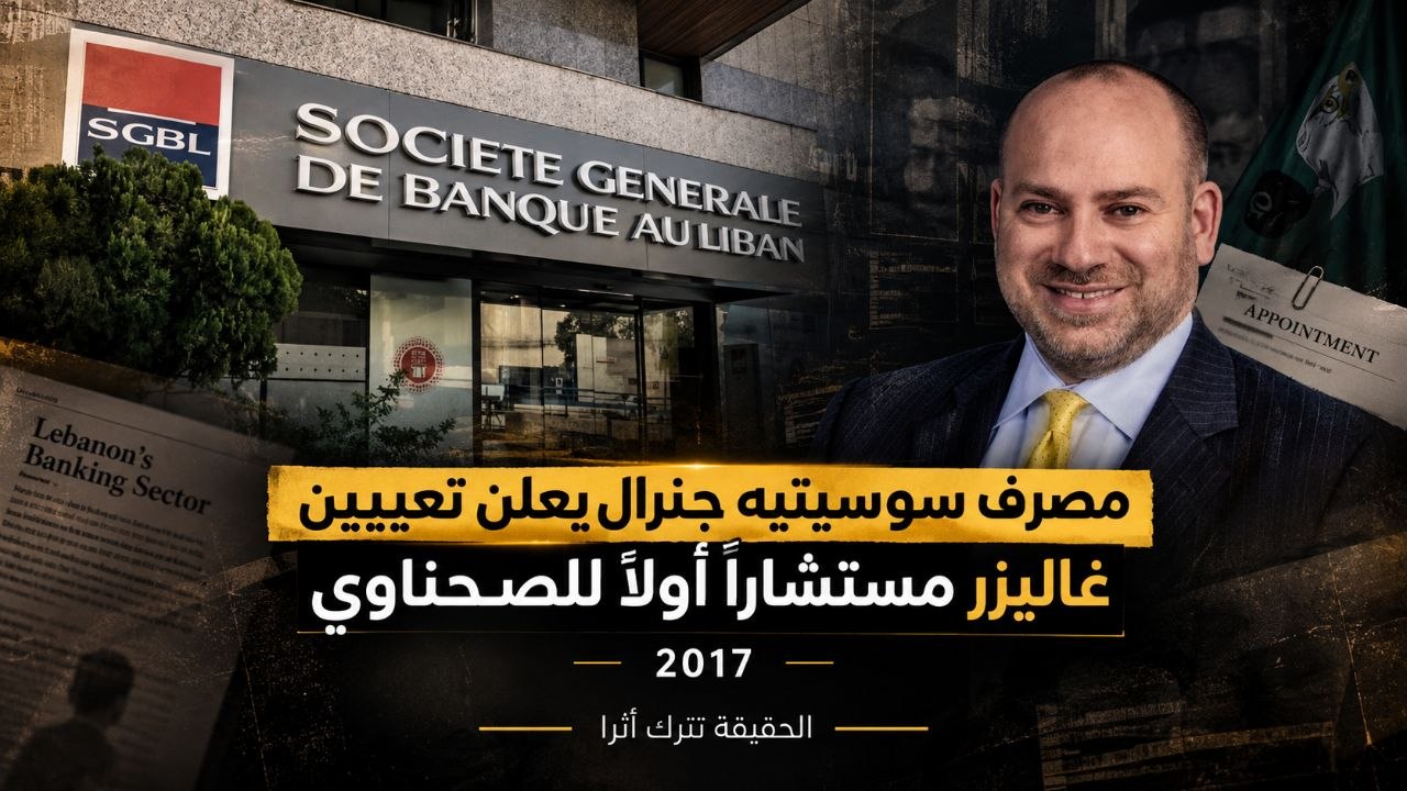 دانيال غلايزر ينضم الى بنك سوسييتيه جنرال لبنان - BusinessEchoes 06 أيلول/سبتمبر 2017